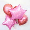 Bouquet Globos con Helio - Pinky